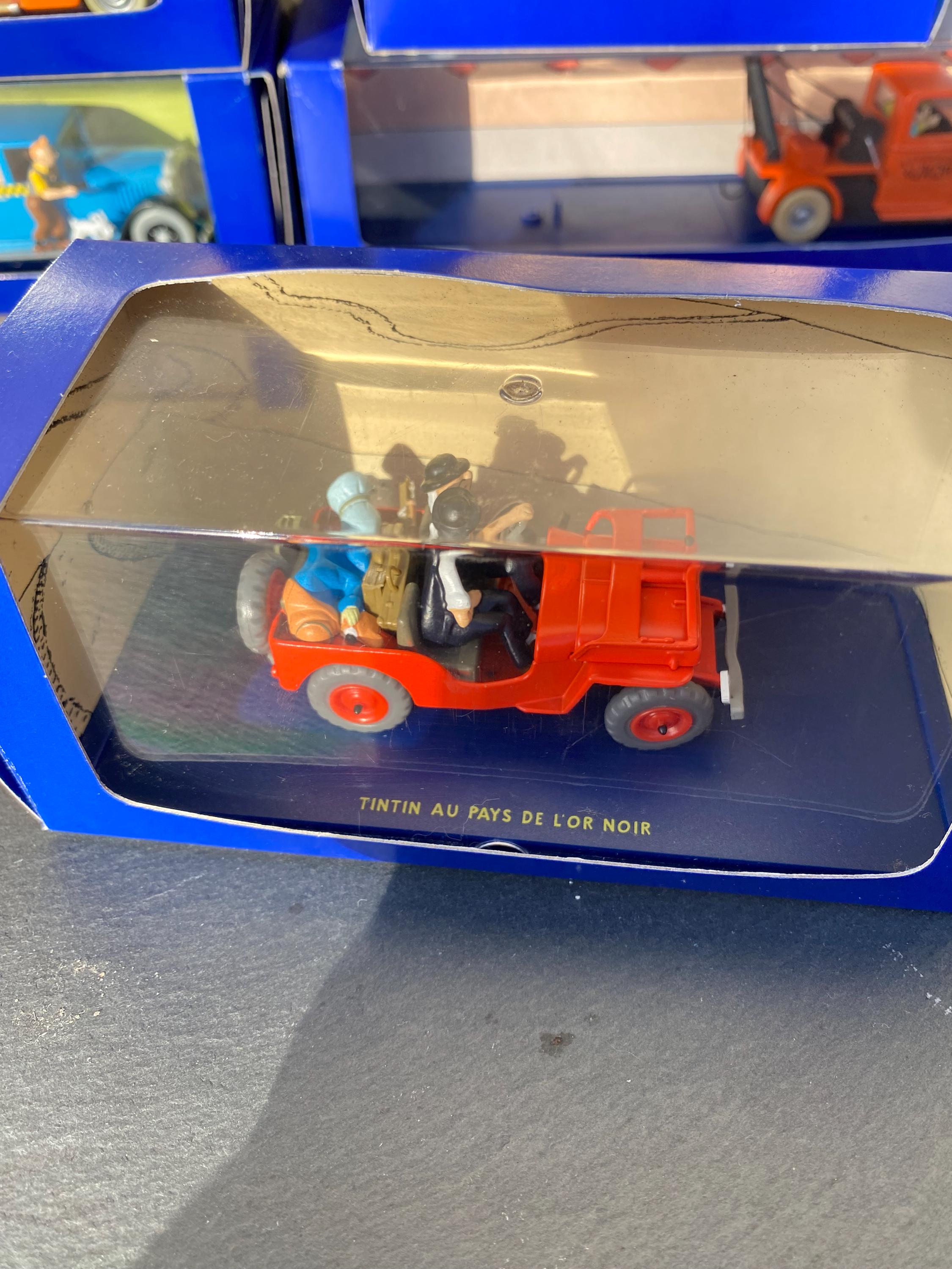 TINTIN the Red Jeep Atlas Collection - Etsy