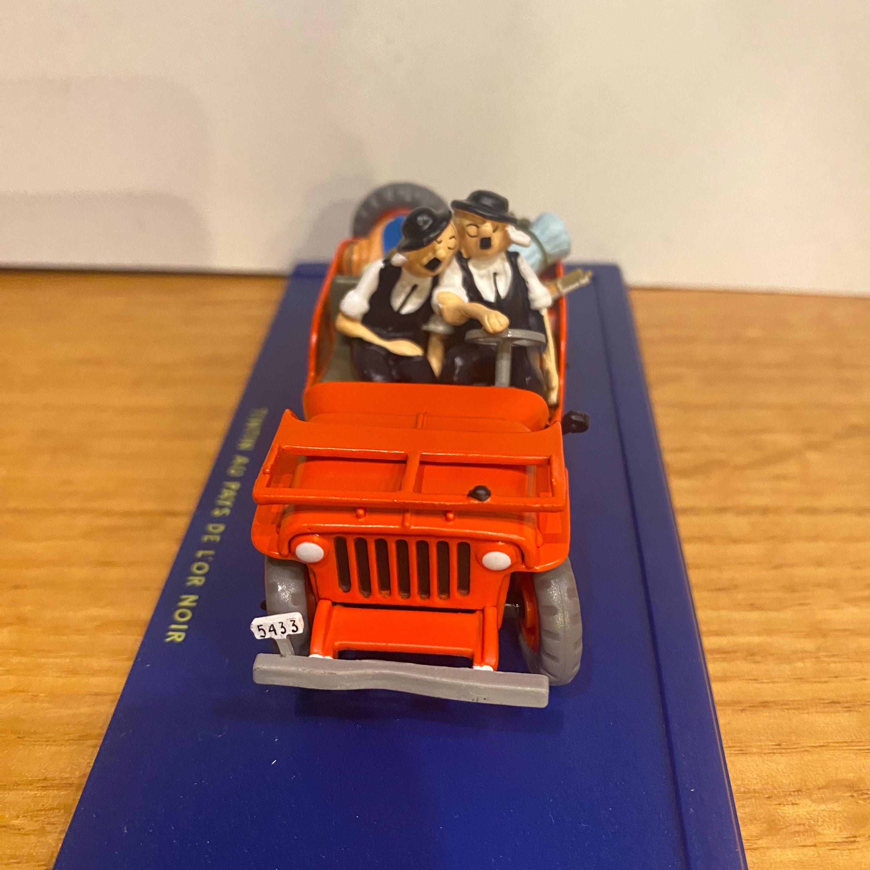 TINTIN the Red Jeep Atlas Collection - Etsy