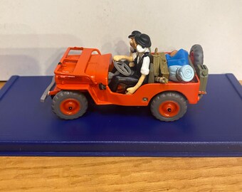 TINTIN the Red Jeep Atlas Collection - Etsy