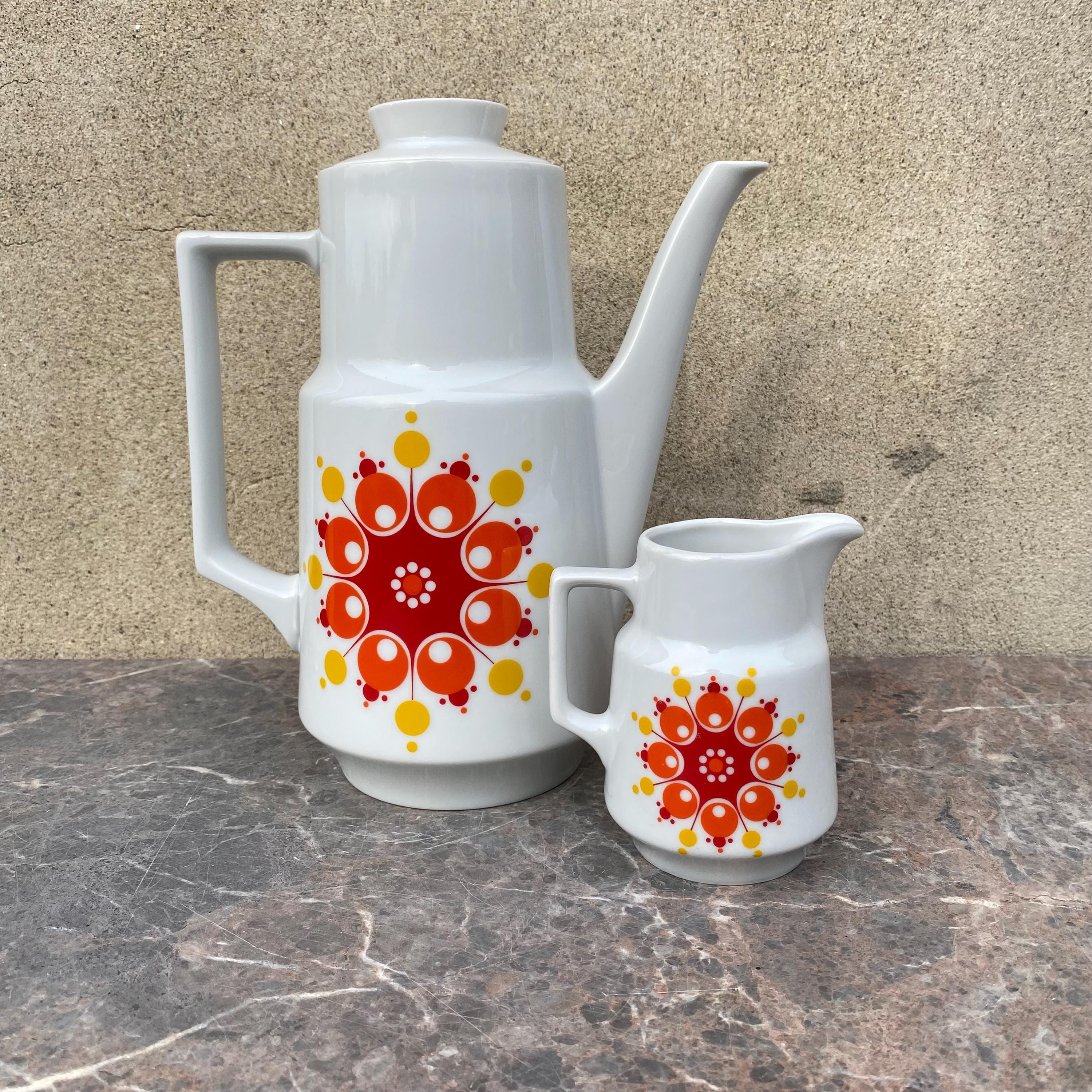 Théière Vintage Compartimentée Roma Seventies – Sans Marque, état Correct