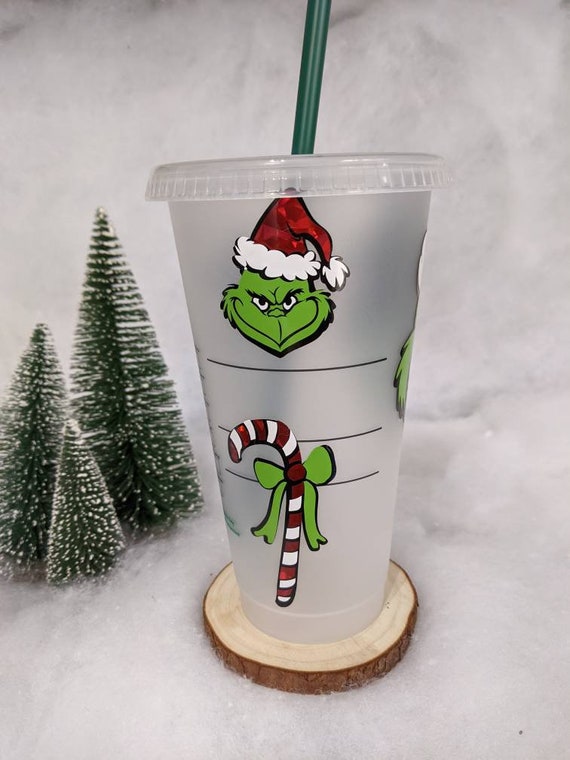 Grinch Starbucks Reusable Cup – Nightshiftcraftingco