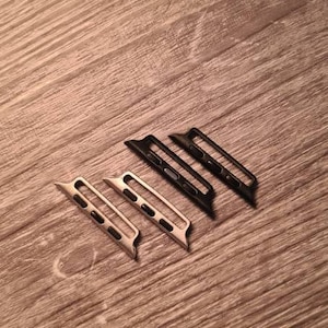 Stainless Steel Apple Watch Strap Adapters – Seamless Compatibility for Bands, Connectors for Series 6, SE, 5, 4, 3, 2, 1 image 4