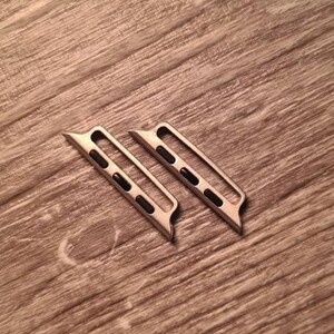 Stainless Steel Apple Watch Strap Adapters – Seamless Compatibility for Bands, Connectors for Series 6, SE, 5, 4, 3, 2, 1 image 8