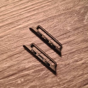 Stainless Steel Apple Watch Strap Adapters – Seamless Compatibility for Bands, Connectors for Series 6, SE, 5, 4, 3, 2, 1 image 6