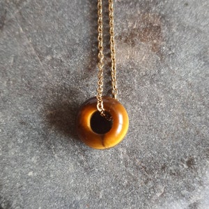 Tiger's eye necklace