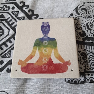 7 chakra incense holder / incense burner