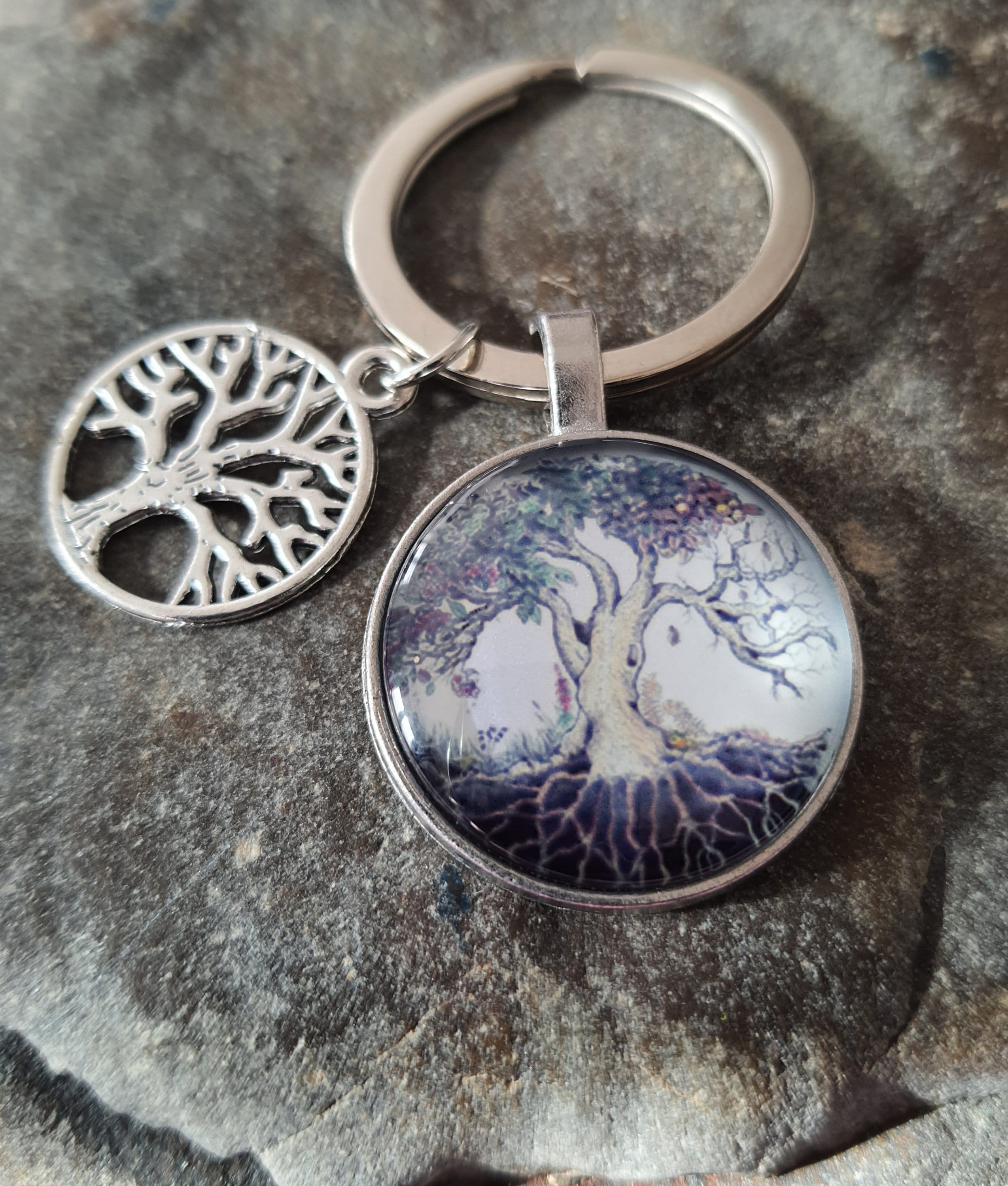Tree Keyring Tree of Life Keyring - Etsy UK