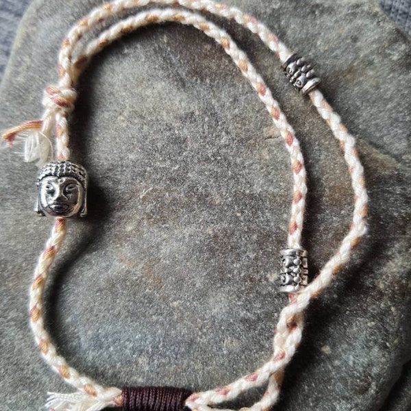 Bracelet bouddha / porte-bonheur tibétain