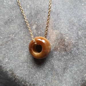 Tiger's eye necklace