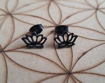 Pendientes de flor de loto