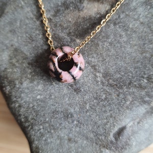 Rhodonite necklace