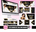 PLR RESELLDIY Web Banner, Accessory Banner, sunglasses banner, Fashion Boutique Website, Shopify Website, fashion website, wix,web banners