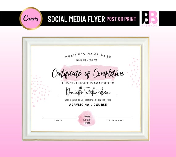 Certificate Of Completion Canva Certificate Template Nail delta-2024-pay-raise-jany-blancha