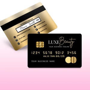 Luxury Credit Card Holder - Etsy
