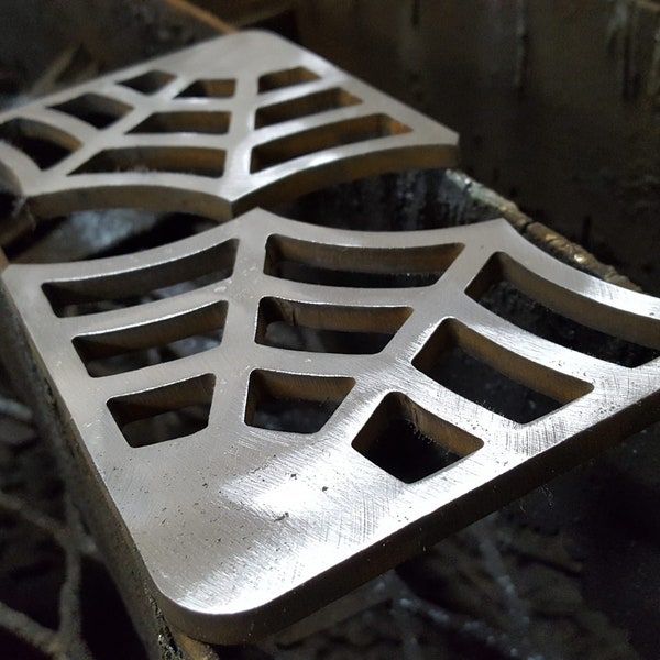 Spider Web Weld in Steel Gusset 1/4" x 2" x 2" Legs set of 8