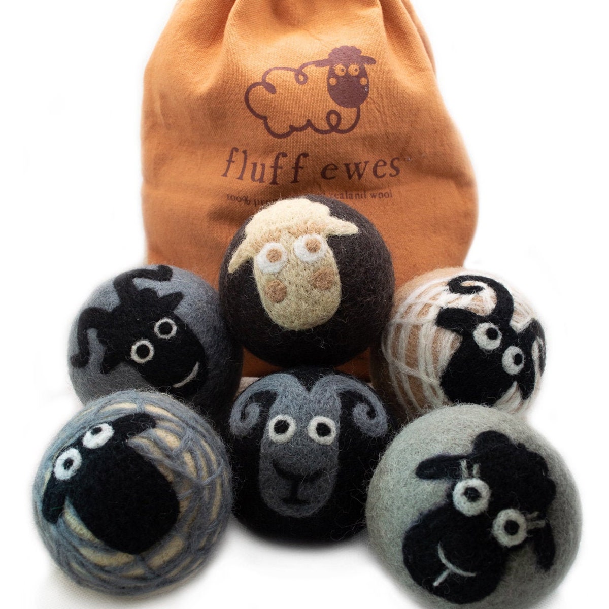 Fluff Ewes Classic Dryer Balls