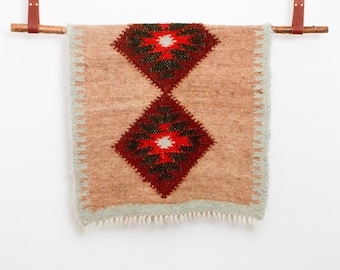 Handmade in Ukraine, Organic Natural 100% Sheep Wool Woven Bed or Couch Runner Bed Covering Bedspread Duvet