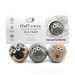 Fluff Ewes 100% Premium Wool Dryer Balls for Whites & Lights 3 pack Natural Fabric Softener, Eco-Friendly 