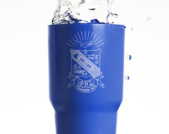 Phi Beta Sigma Tumbler: 30oz Fraternity Gift
