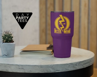 Vaso Omega Psi Phi personalizado - Omega Psi Phi, Regalos de fraternidad para hombres, Que Dawg, Perro, RQQ, 1911, Regalo testamentario, Regalo de neófito