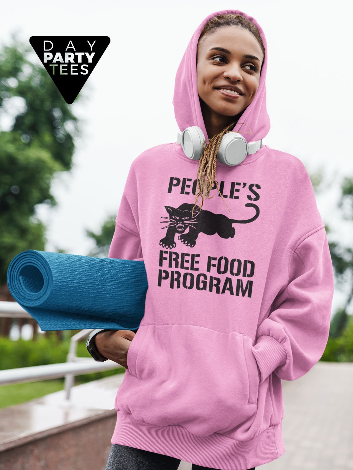 People's free food program hoodie cheap