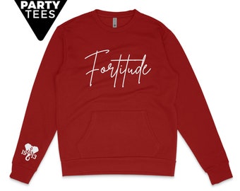 Fortitude Unisex Crewneck Sweatshirt with Pocket