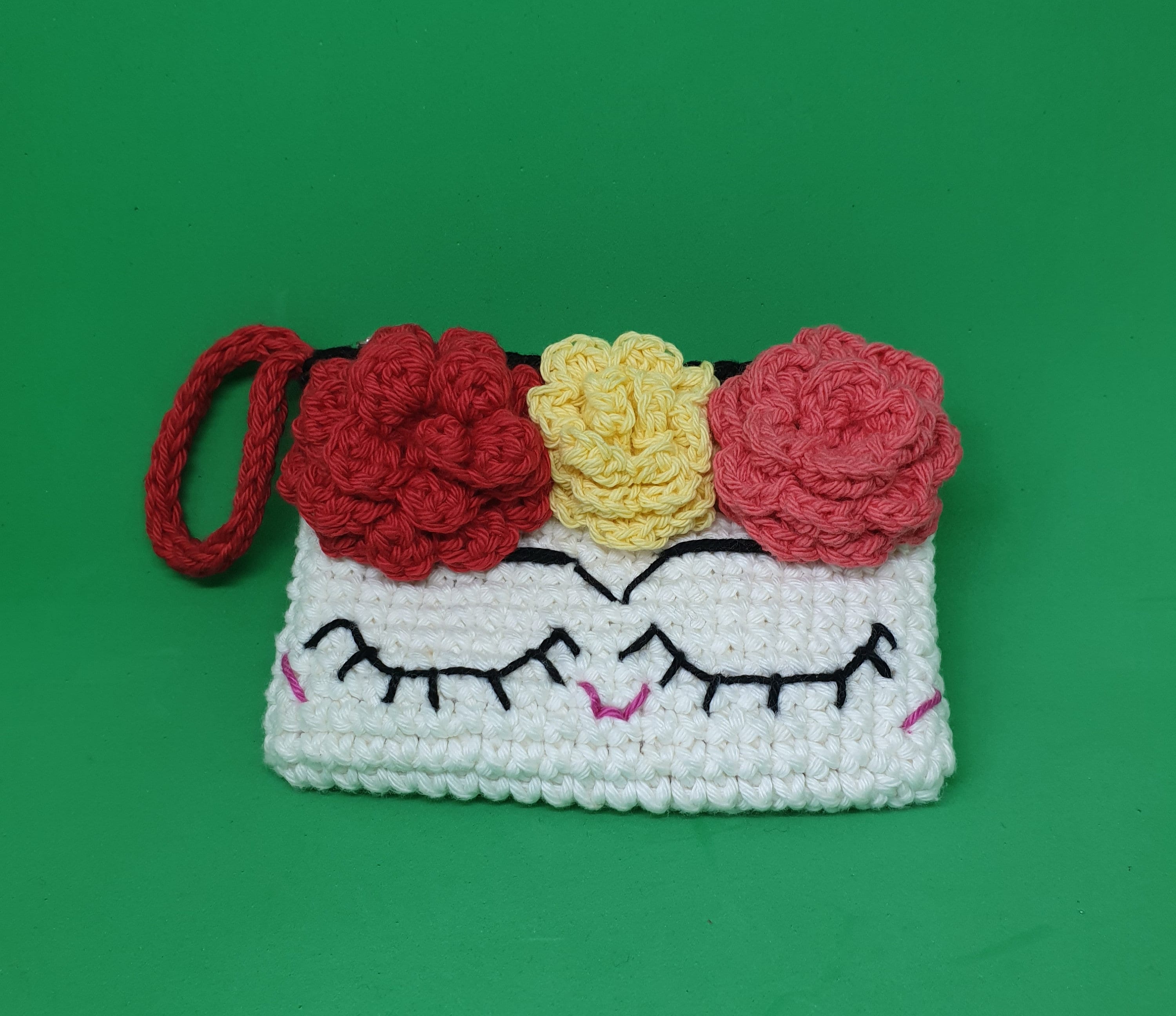 Frida coin purse crochet/amigurumi purse/monedero frida