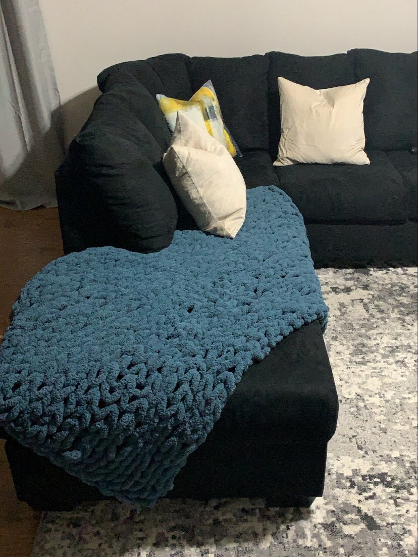 Chunky Crochet Bella Blanket Crochet Chunky Blanket Up to King