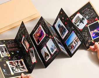 Photo album for self-design 34 pages, creative form, album for gluing, album wedding birthday, gift girlfriend mother