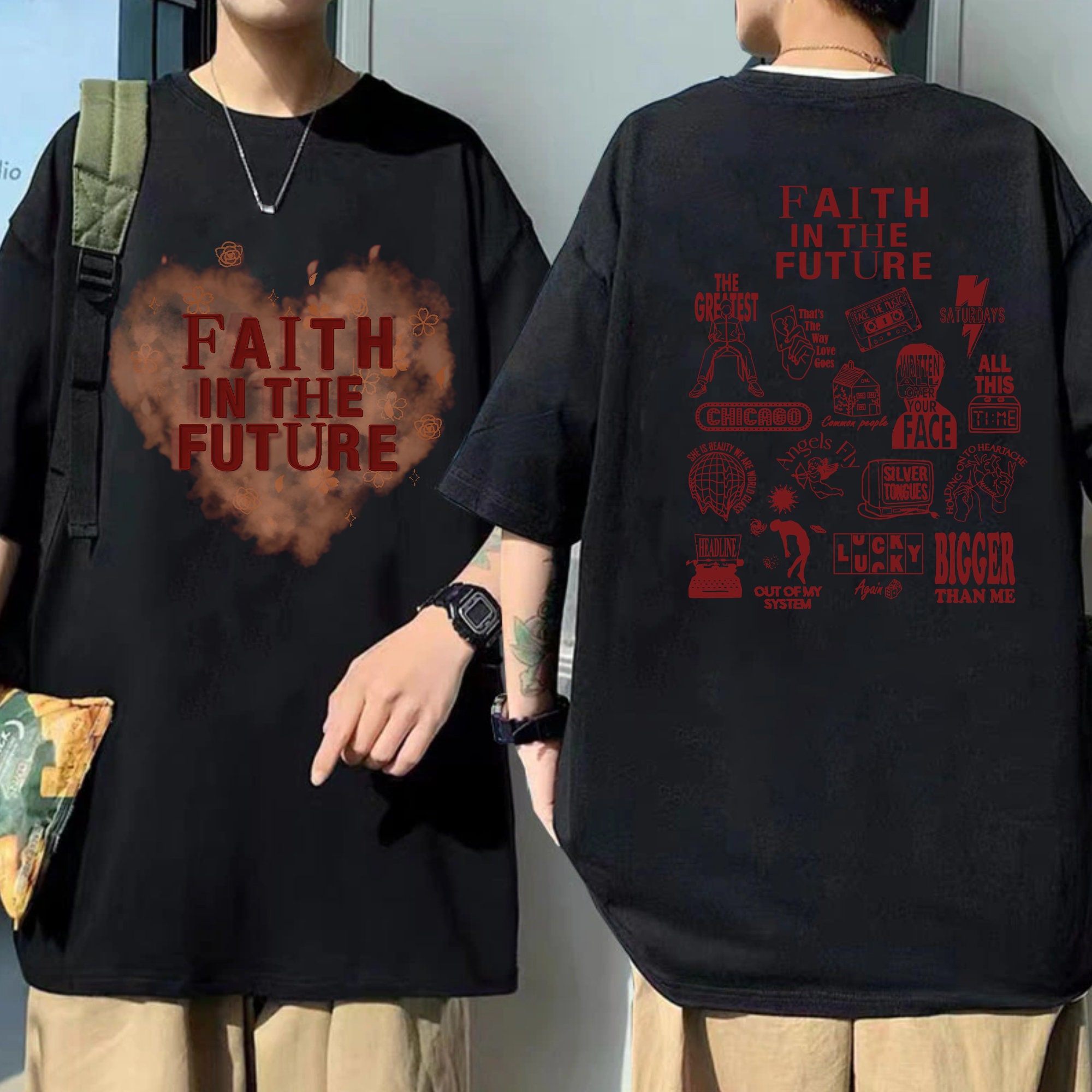 If you're looking for Faith In The Future 2023 Tour date merch then lo