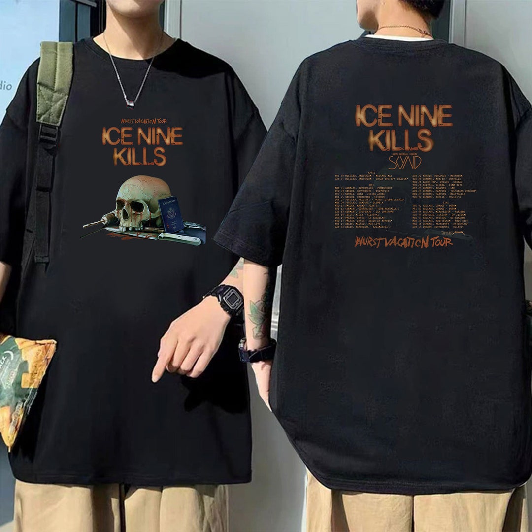 Ice Nine Kills Tour Concert 2023 PNG Ice Nine Kills Merch Etsy