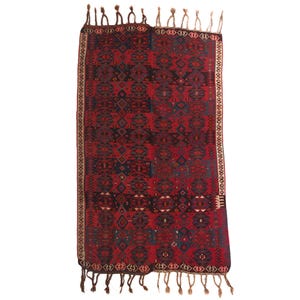 Antique Kilim Rug | Eastern Anatolian Handwoven Wool Rug | Tribal Rug | Turkish Kilim