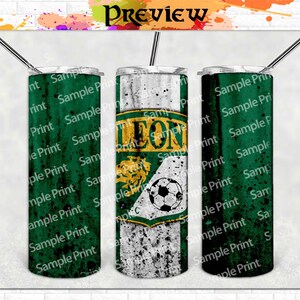 Club Leon Template Designs #1 | 2 Files | Skinny Tumbler & Straight 20oz Design