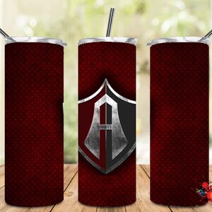 Club Atlas #3 Template Designs | 2 Files | Skinny Tumbler & Straight 20oz Design