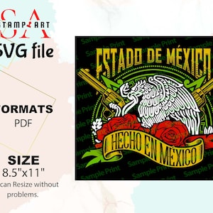 Estado de Mexico Design | Digital File only