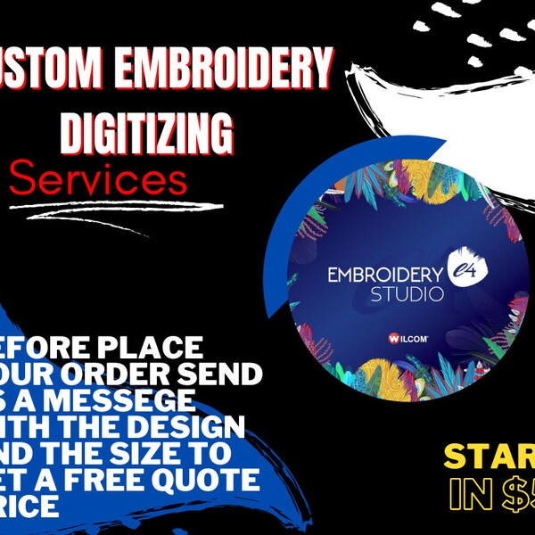 Embroidery Digitizing | Digital Diles | Custom Logo Design