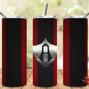 Club Atlas #2 Template Designs | 2 Files | Skinny Tumbler & Straight 20oz Design