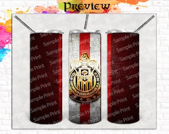 Chivas Del Guadalajara 6 Template Designs 2 Files Skinny - Etsy
