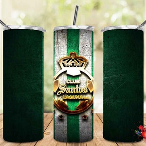 Modèles #3 de Club Santos Laguna | 2 fichiers | Gobelet fin et droit, 20 oz
