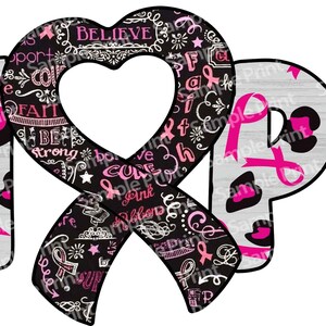 Hope Ribbons PNG | 1 File | - Etsy