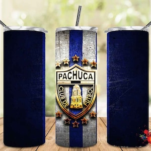Club Pachuca #8 Template Designs | 2 Files | Skinny Tumbler & Straight 20oz Design