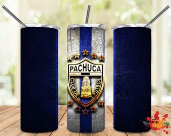Club Pachuca #8 Template Designs | 2 Files | Skinny Tumbler & Straight 20oz Design