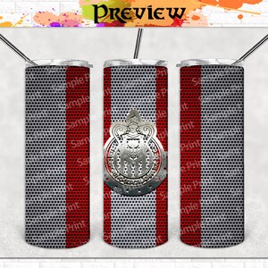 Chivas Del Guadalajara Template Designs | 2 Files | Skinny Tumbler ...
