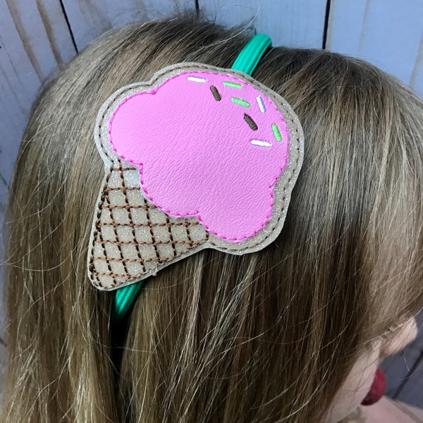 Ice Cream Cone Headband