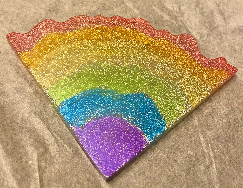 Customisable Resin Coaster x4