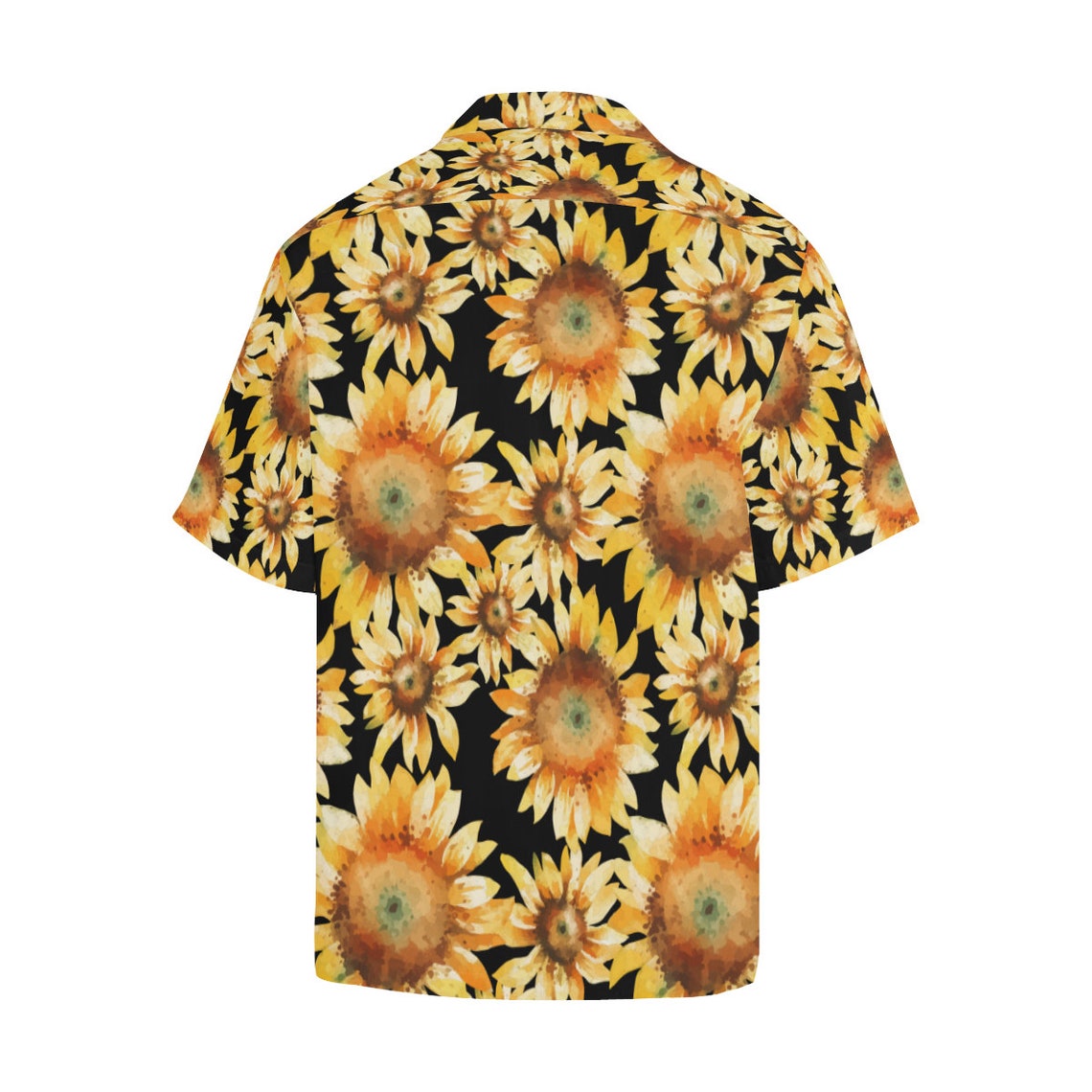 Sunflower 02 Men's All Over Print Hawaiian Shirt Beach | Etsy