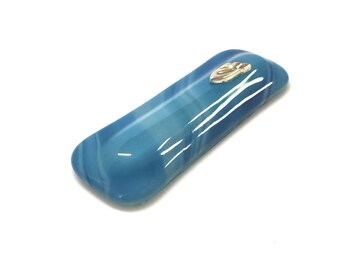 Glass Designed Mezuzah Case