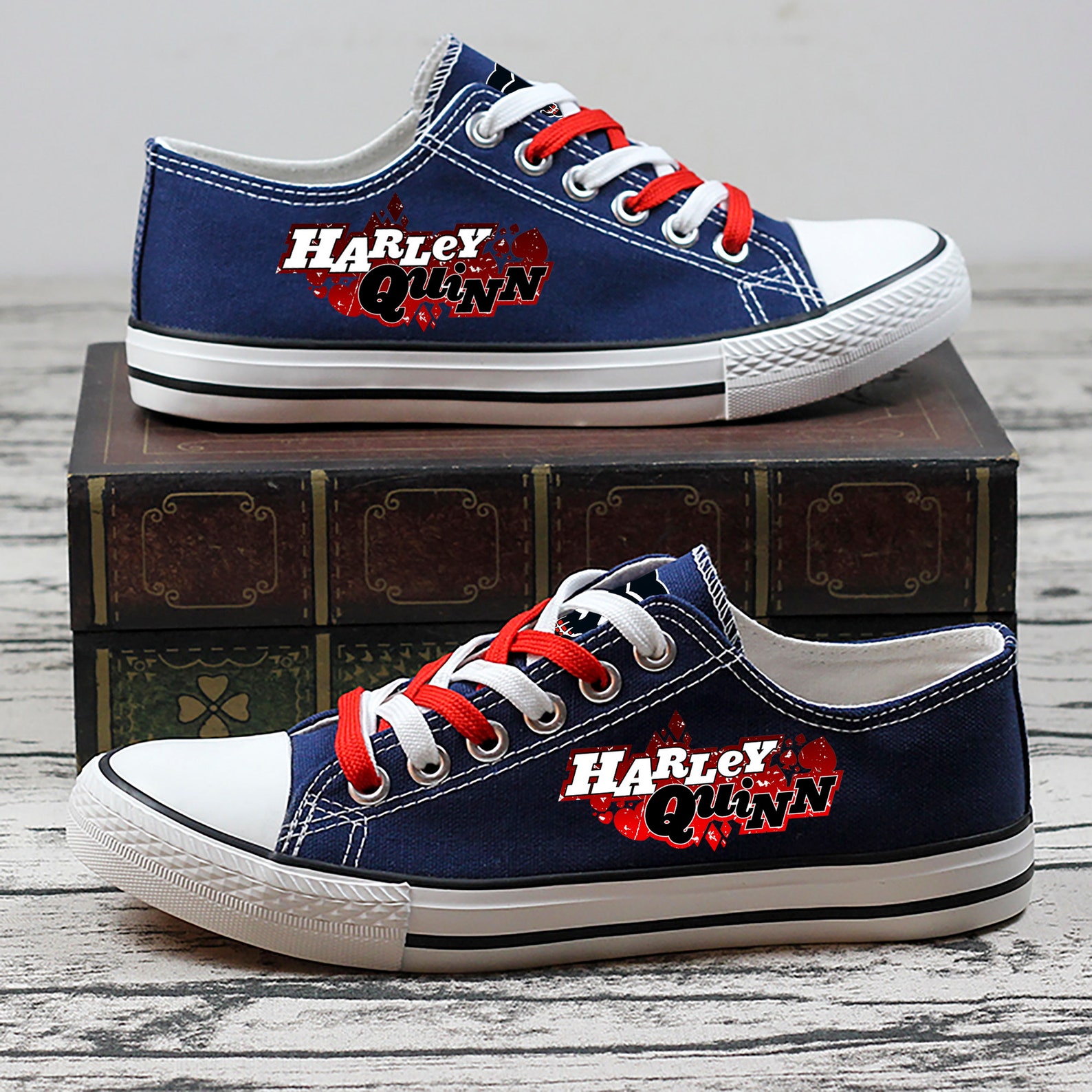 harley quinn sneakers