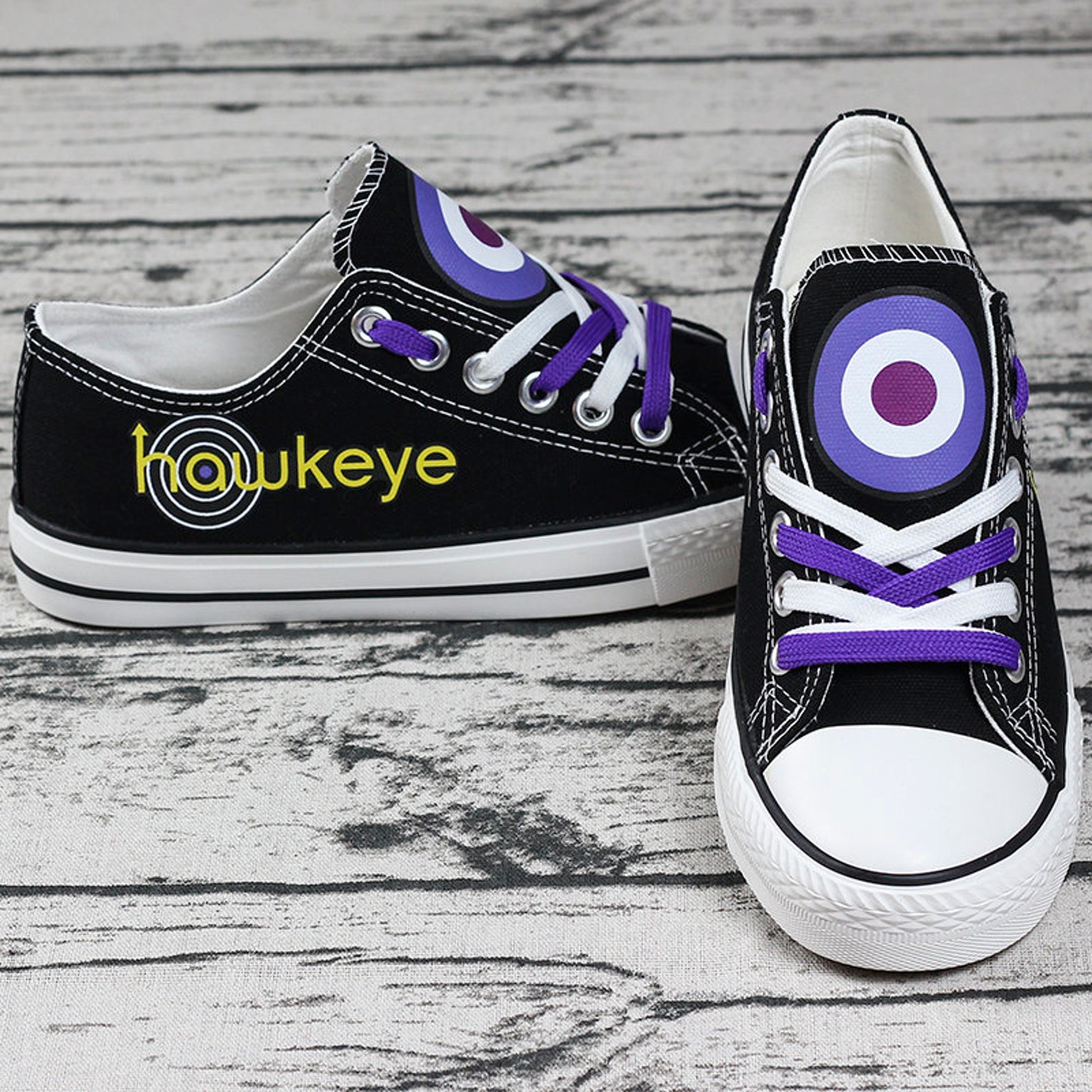 Hawkeye Low Top Shoes Hawkeye Shoes for Fan Clint Barton