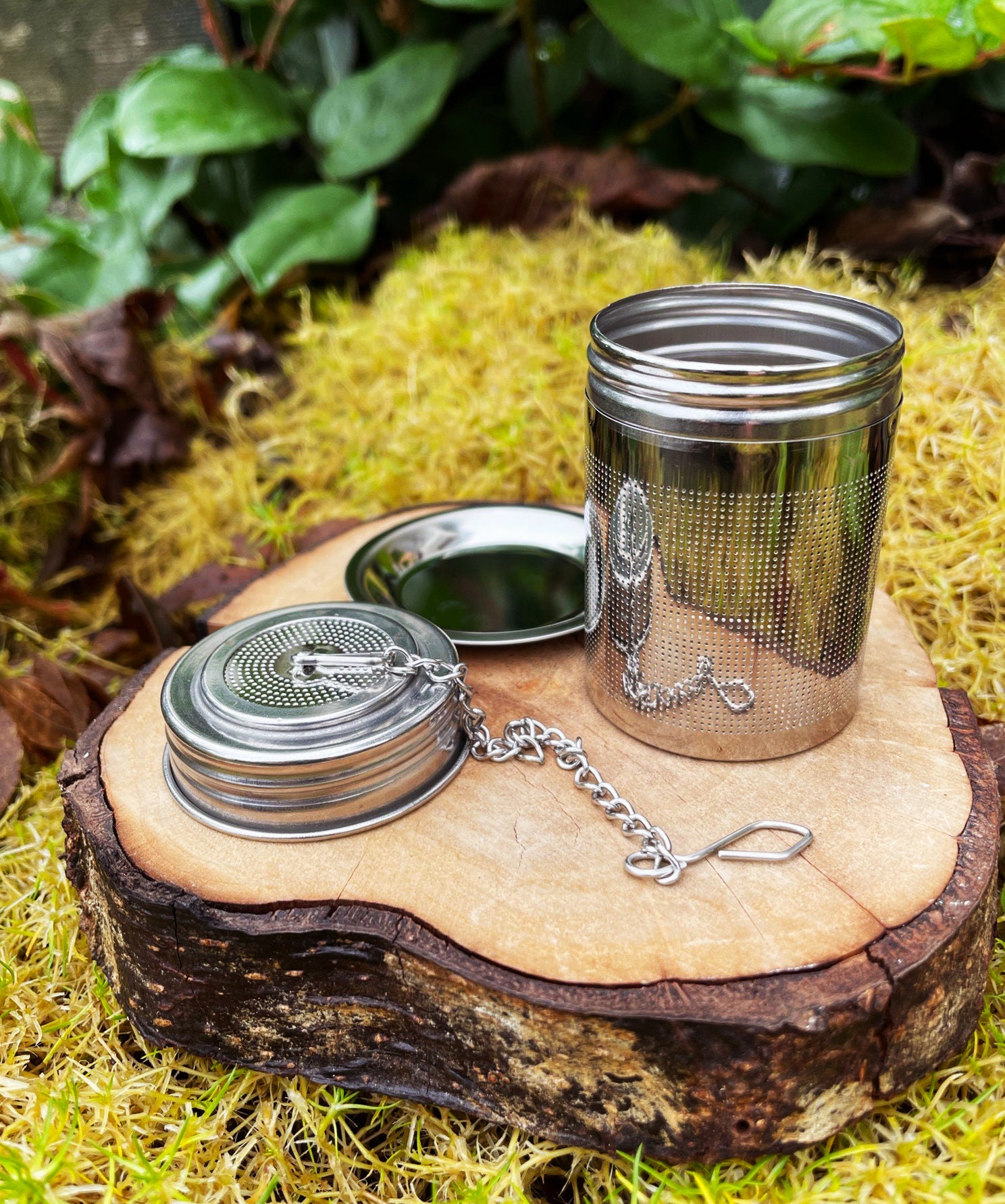 Tea sampler gift box set 2oz loose leaf teas white ceramic Etsy